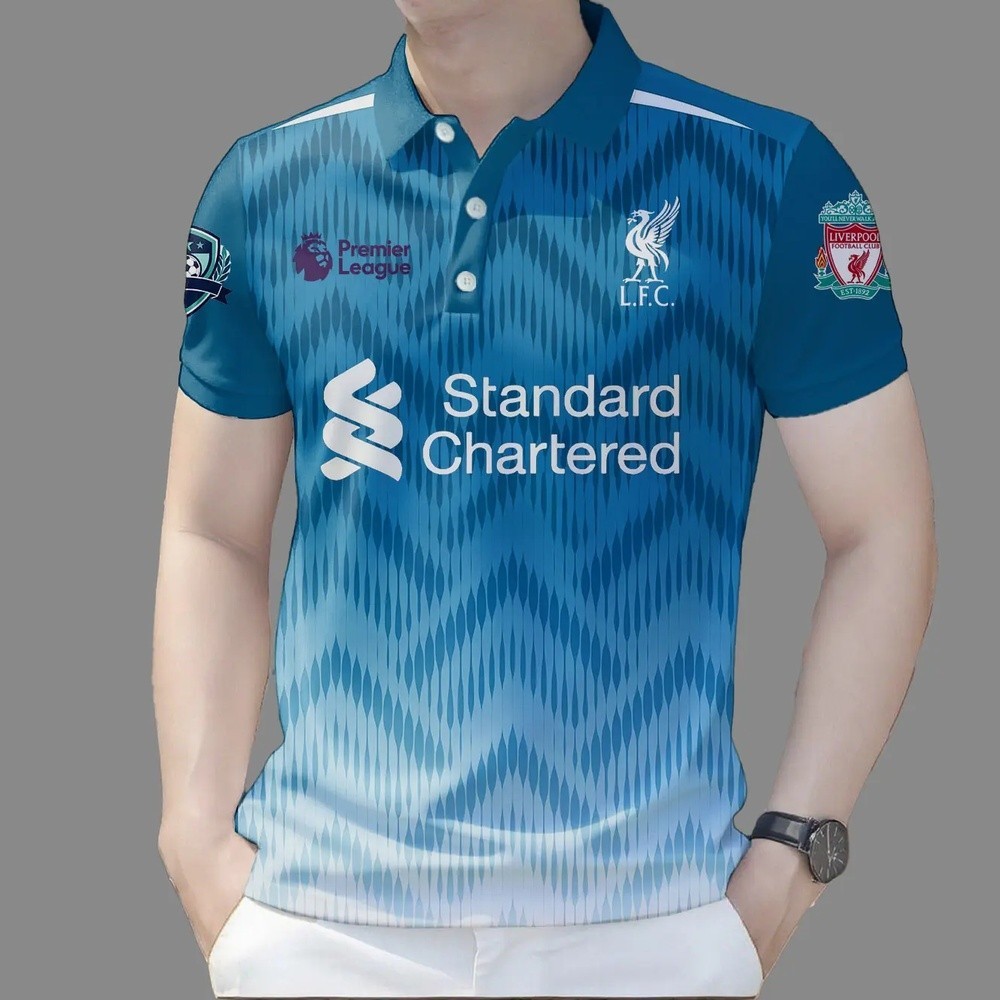 Áo Sơ Mi Liverpool 2026 Fc, Áo Sơ Mi Nam Liverpool Cao Cấp Phong Cách Thể Thao Áo Polo Câu Lạc Bộ Bó