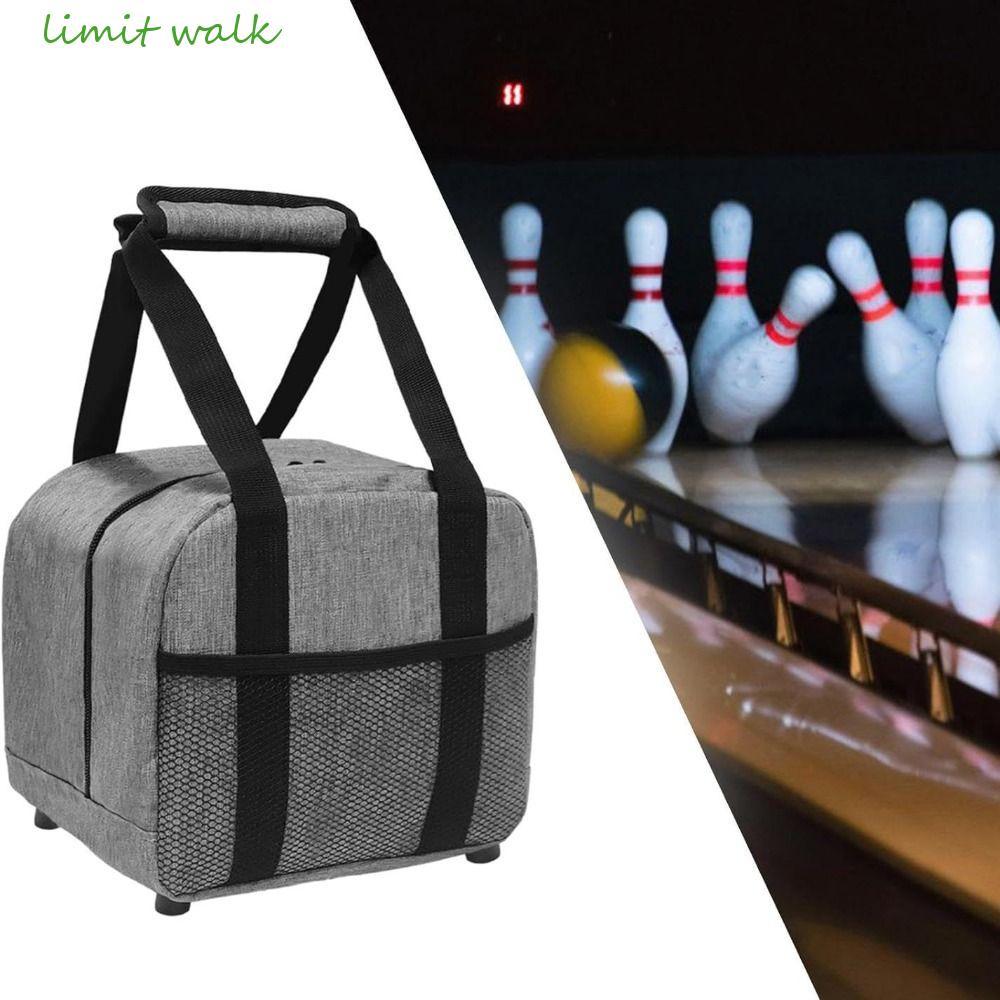 GIỚI HẠN WALK Túi Bowling Đơn, Túi Bảo Quản Chống Sốc Túi Bóng Bowling, Giá Đỡ Bóng Thực Tế Có Đệm T