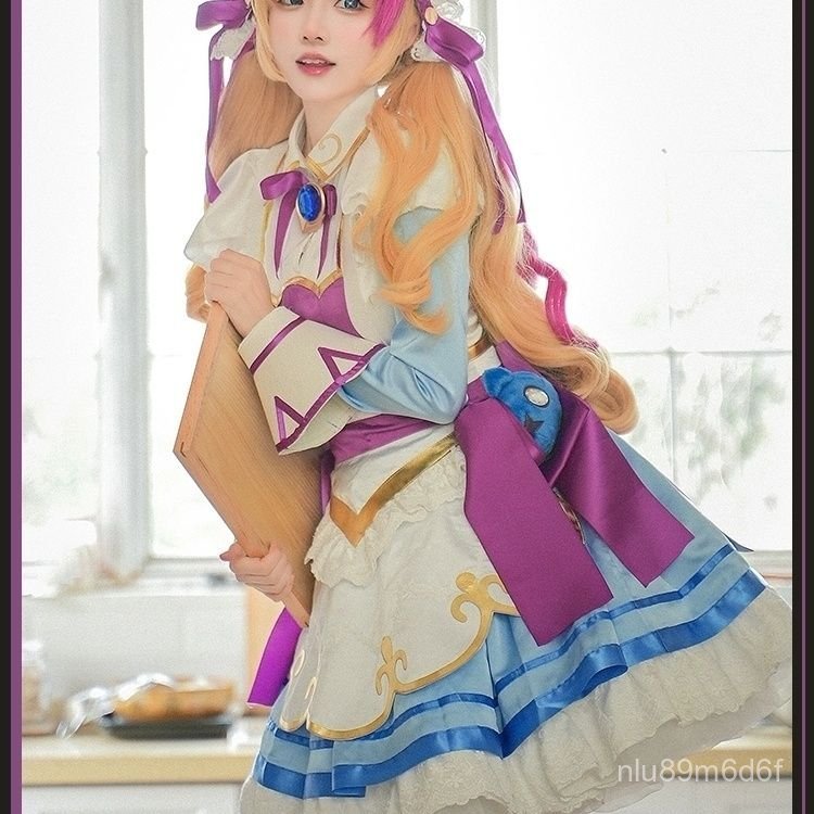 Đồ cosplay Gwen ngọt ngào hầu gái Liên Minh Huyền Thoại game LOL lolita dễ thương giao nhanh