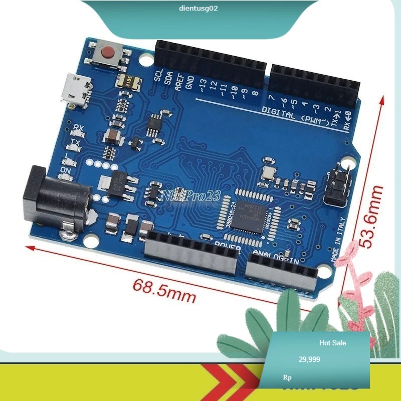 126 Arduino Leonardo R3 ATMEGA32U4
