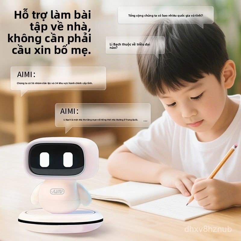 Robot AI Doubao thông minh mini để bàn, trò chuyện đồng hành, đồ chơi trẻ em quà tặng hữu ích