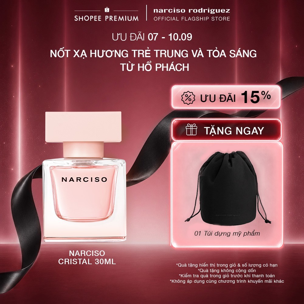 Nước Hoa Narciso Rodriguez NN Cristal Eau de Parfum 30ml