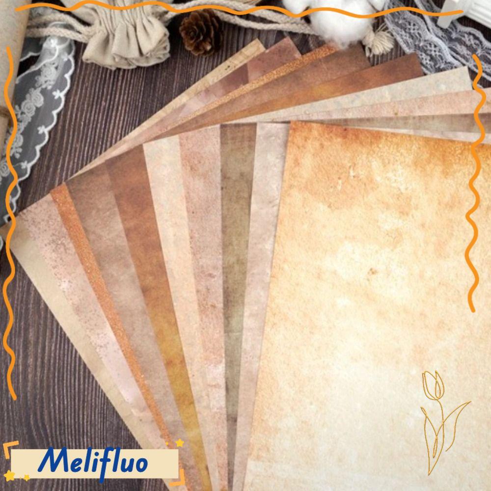MELIFLUO 50 Giấy Viết A4, Chất Liệu Giấy Giấy Giấy Hai Mặt, Có Thể In Vintage Kích Thước A4 50 Tờ Bả