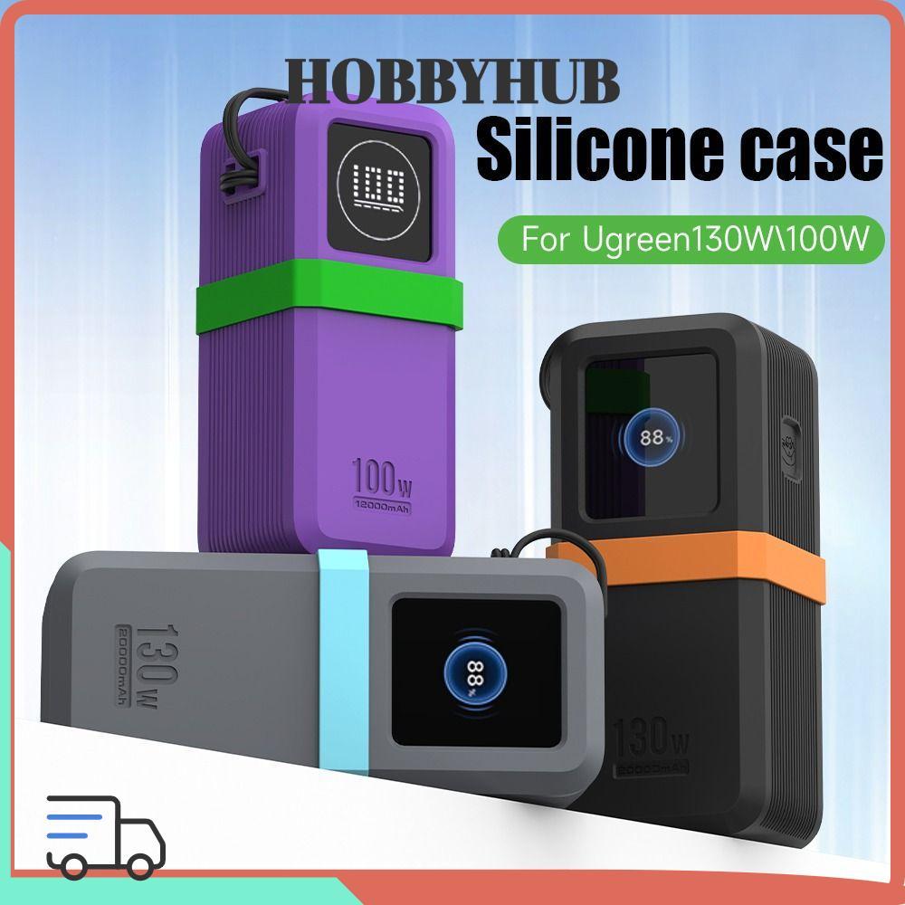 HOBBYHUB Silicone Chống Sốc Cho UGREEN Nexode Power Bank 20000mAh 130W / 12000mAh 100W Du Lịch
