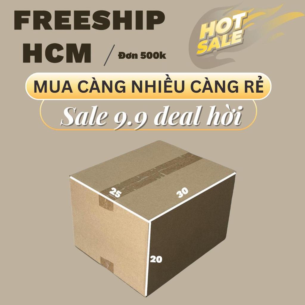 Hộp Carton Thường 30x25x20 Combo 150 Cái