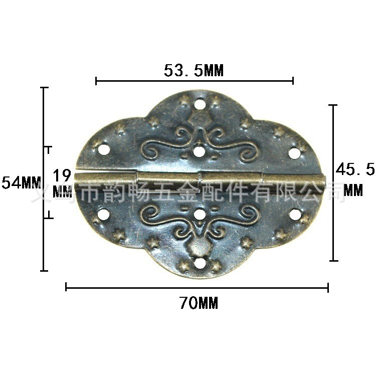 70 * 54MM Bản Lề Cổ Bản Lề In Bản Lề Thiếc Bản Lề Hình Bầu Dục Bản Lề Hình Bầu Dục Lớn Bản Lề IPLF