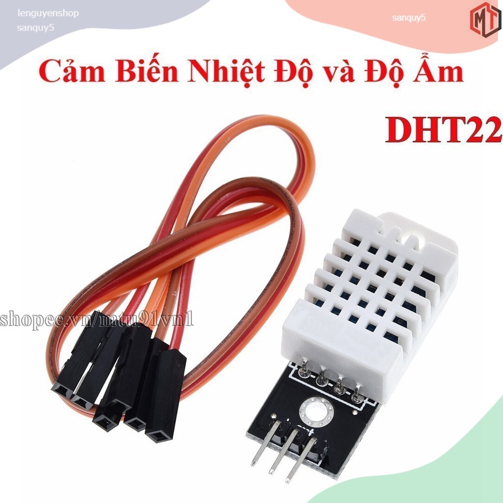 011 Module Cảm Biến Nhiệt Độ và Độ Ẩm DHT22 - AM2302