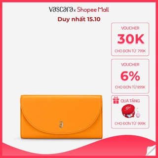 [Voucher 30K | 15.10] Vascara Ví Cầm Tay Nắp Gập Kiểu Bán Nguyệt - WAL 0322