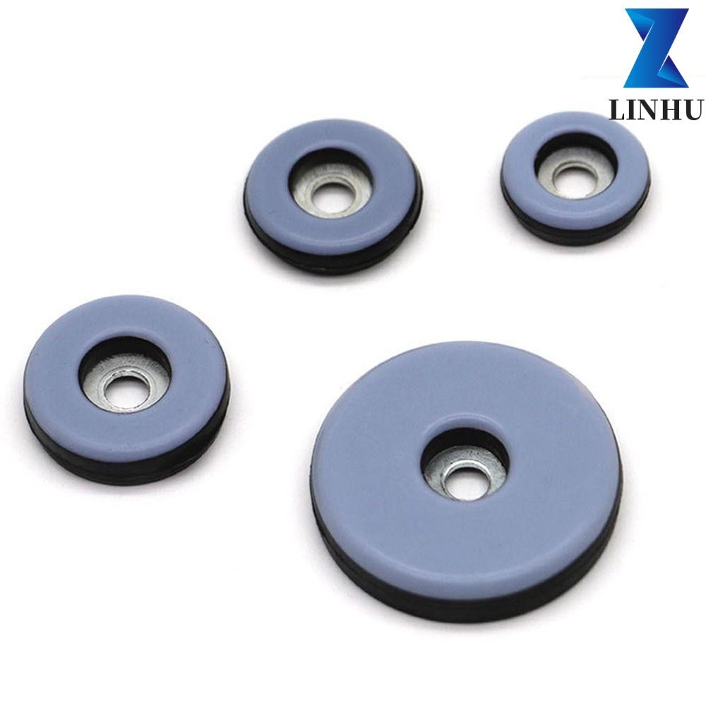 LINHU Tấm Bảo Vệ Sàn Ghế Sofa Thảm Ghế Chân Mover 8 Chiếc Ghế Chân Miếng Lót Bàn Đế Bảo Vệ Với Vít G