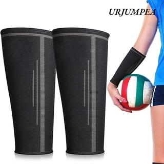 Tay áo bóng chuyền URJUMPEA, Hỗ trợ cổ tay Tay nén trán đàn hồi, Bảo vệ tia cực tím thời trang thoáng khí An toàn thể thao đi qua tay áo cho bóng rổ Tennis