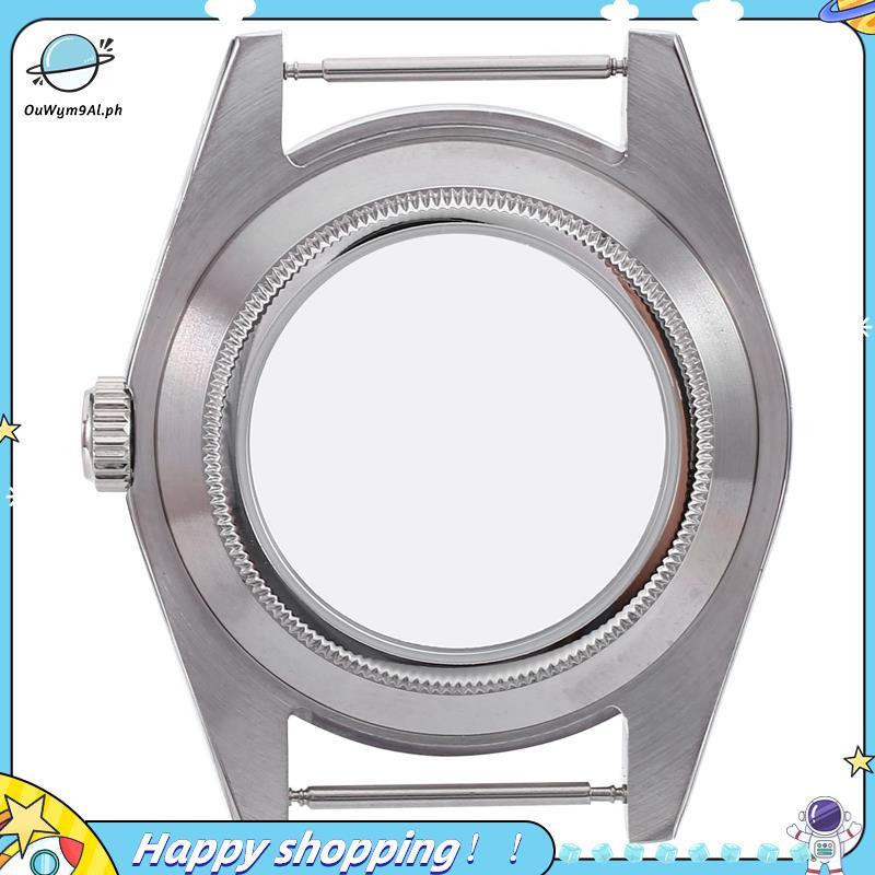 [ouwym9al] Vỏ đánh bóng bằng thép không gỉ 39Mm Kính Sapphire Phù hợp với phong trào NH35 / NH35A NH