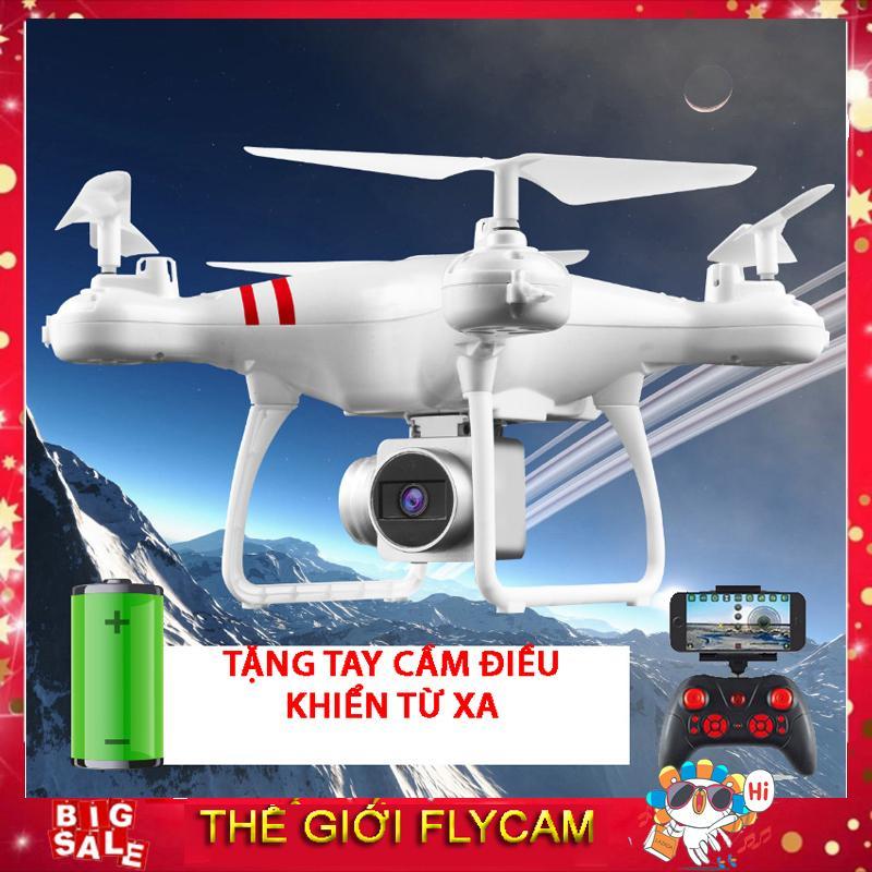 Flycam Txd-8S Plus Pin 2000Mah Bay 17-20P - Có Chế Độ Tự Về Bằng 1 Nút Bấm Trên Tay Điều Khiển Flyca