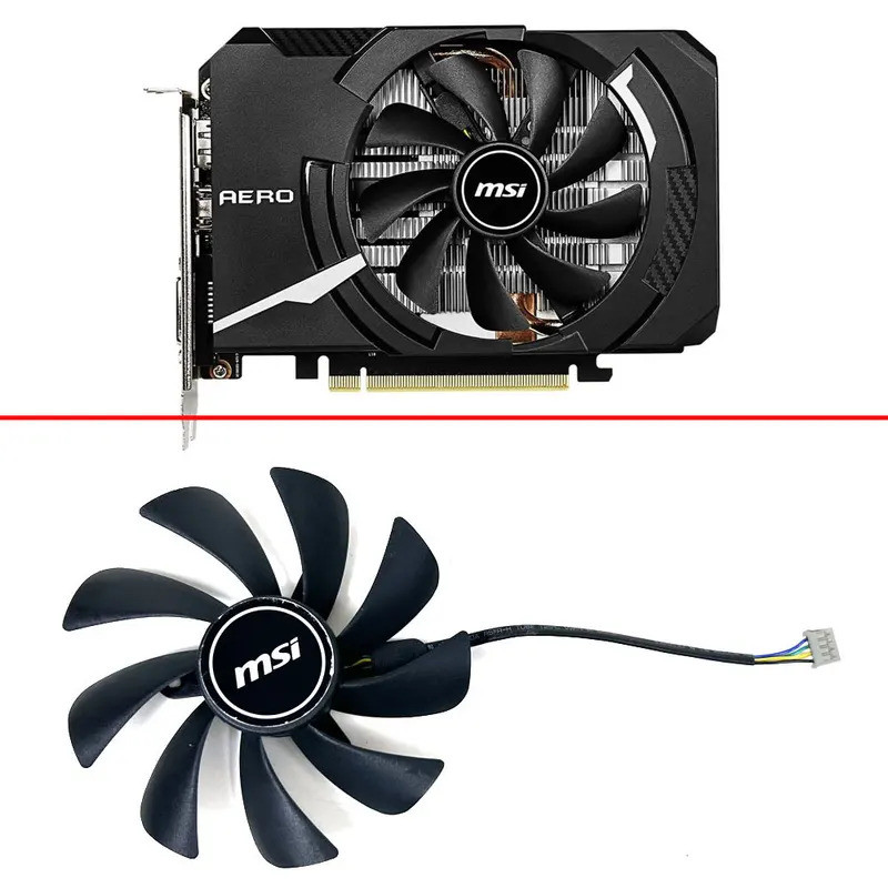 I * Quạt Làm Mát MỚI 95MM XY-D10015SH HA10015H12SB-Z DC12V 0.55A Dành Cho MSI GTX1650 GTX 1660 Ti AE