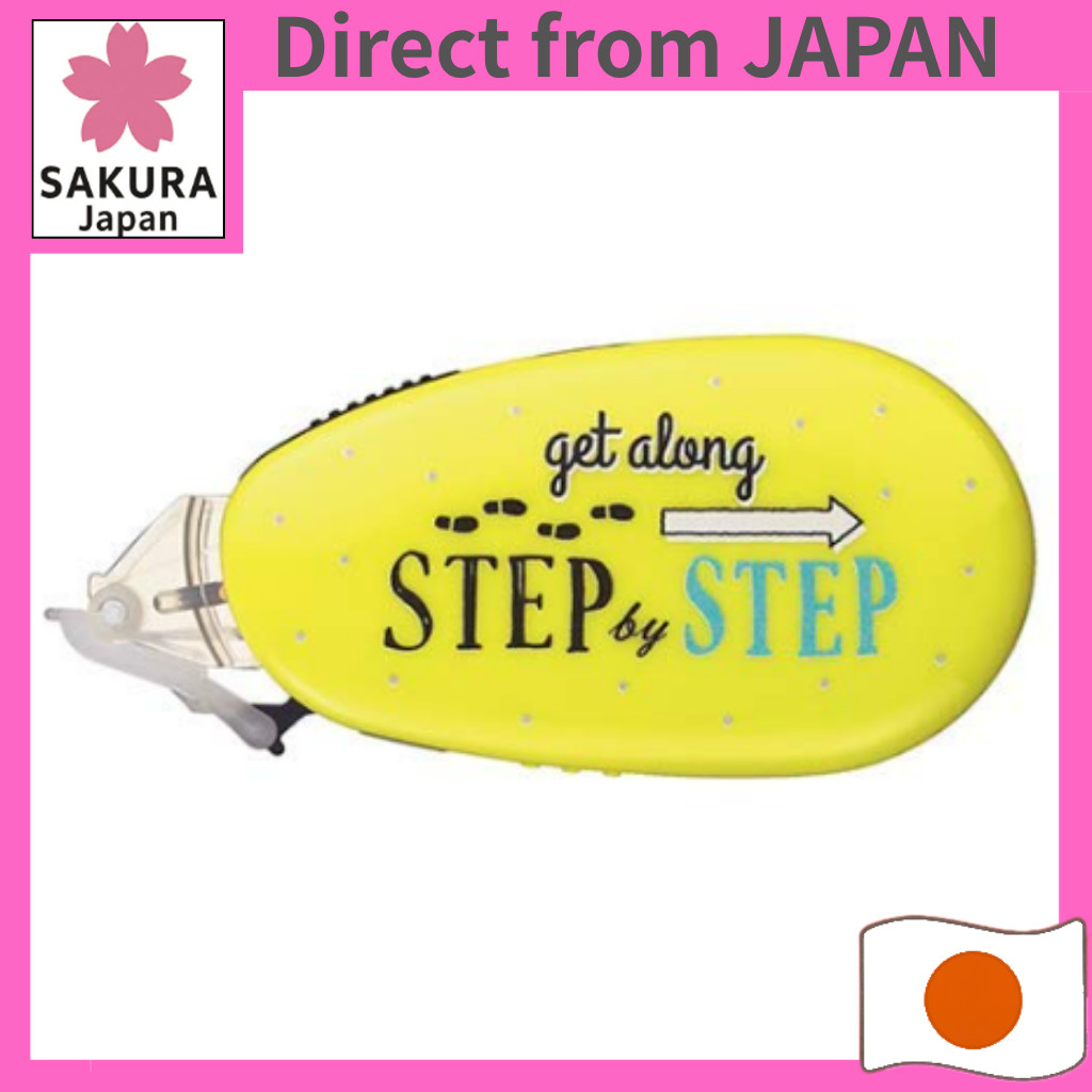 KOKUYO Glue Tape DotLiner Compact TA-DM4520-08L3 Limited Edition Design STEP