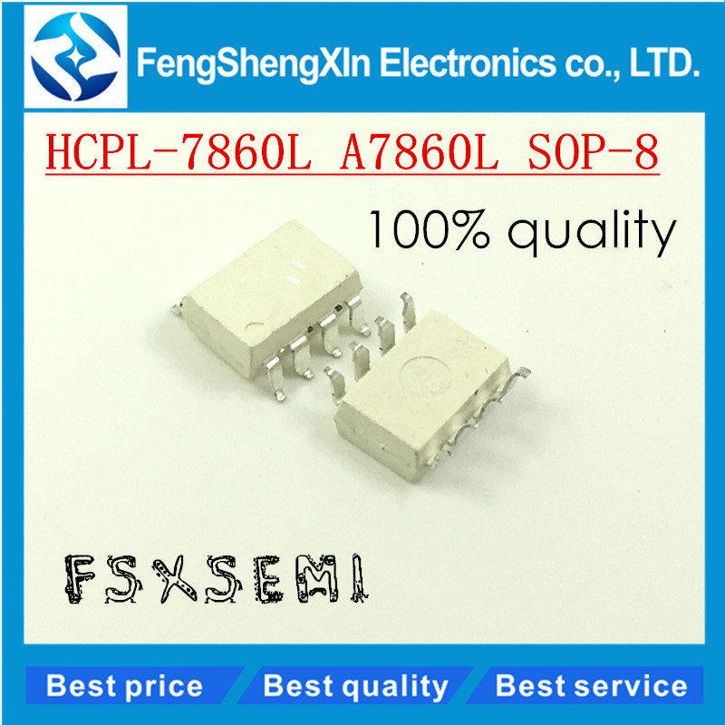10 Cái / lốc Mới HCPL-7860L A7860L A7860P A7860K SOP-8 Bộ ghép quang điện A7860