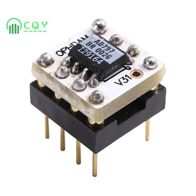 Chip Op-Amp đơn AD797BR dành cho Preamplifiers, Bộ khuếch đại tai nghe, Thành phần nâng cấp cho Audi