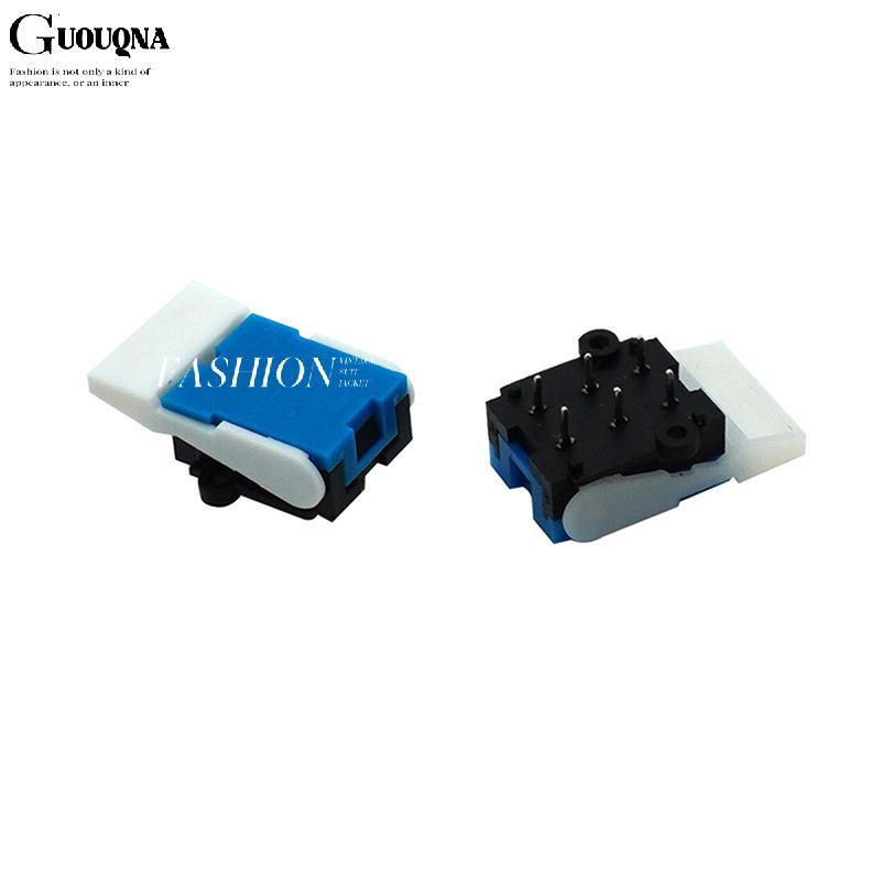 GUOUQNA 10 Chiếc Màu Xanh Móc Điện Thoại Công Tắc 6 Pin Inte Chuông Cửa Công Tắc Giữ Reed Switch de 
