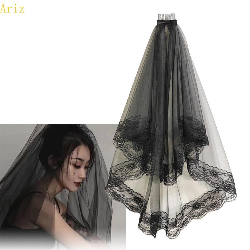 Arizo Floral Veil Bridal Veil Bride To Be Bridal Tắm Cưới Sheer Veil