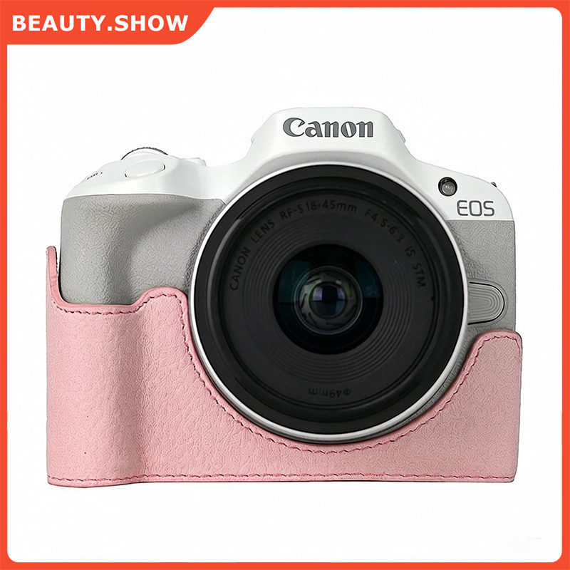 🥇FREESHIP🥇Case bao da máy ảnh Canon R50/R100 nhiều loại
