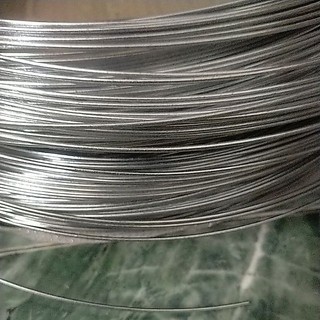 Dây kẽm 1mm.1'5mm. 2mm 1 cuộn khoảng 4 mét