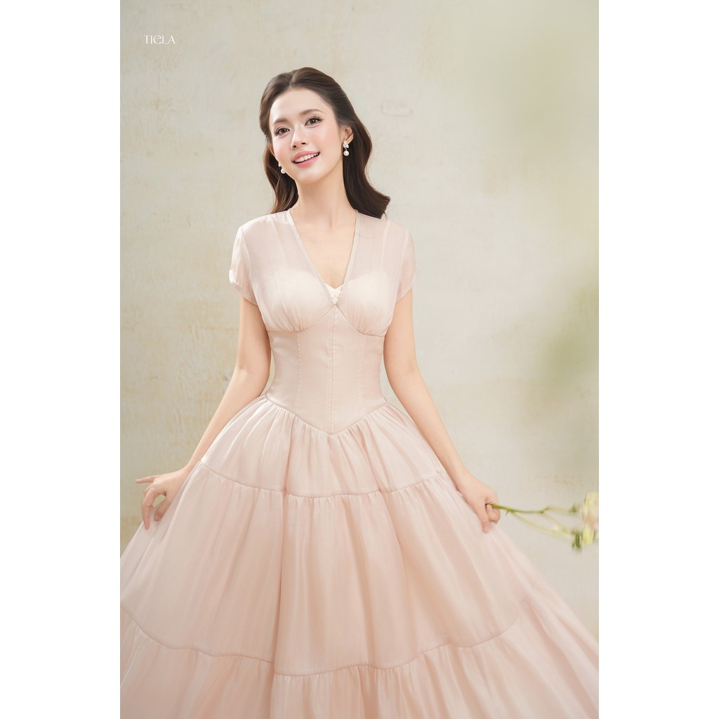 TIELA Đầm váy trơn dáng dài -Julia Dress