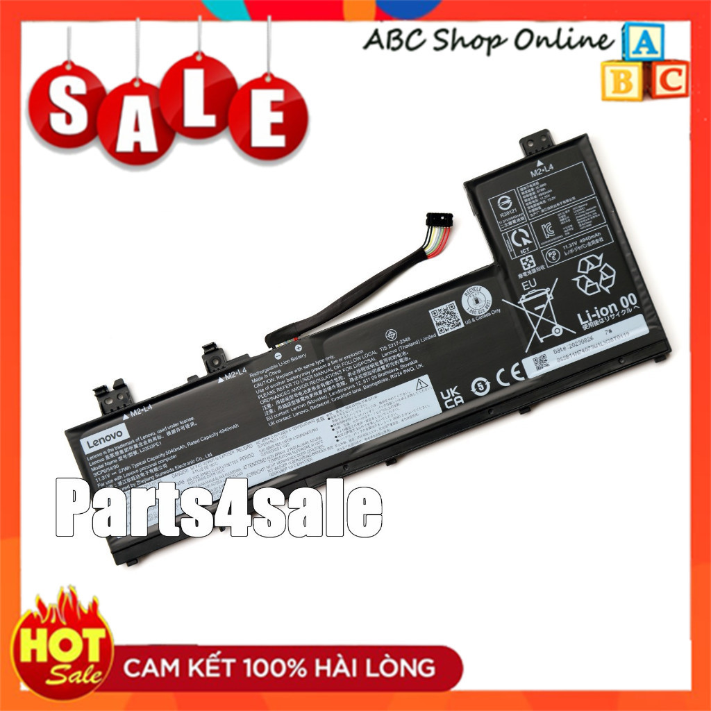 Pin Lenovo IdeaPad Slim 5 14IMH9 15IRU9 L23N3PK1 L23D3PK1