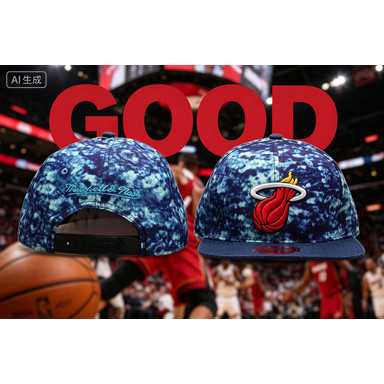 Phiên bản cổ điển MIAMI HEAT NBA BASKETBALL SNAPBACK HAT. Mũ xanh cổ điển 9FIFTY có thể điều chỉnh c