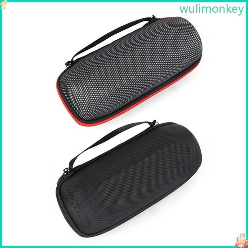 WU Travel Carry Storage EVA cho Case Hand Bag Bảo vệ cho loa J-B-L Charge 5 có dây đeo tay
