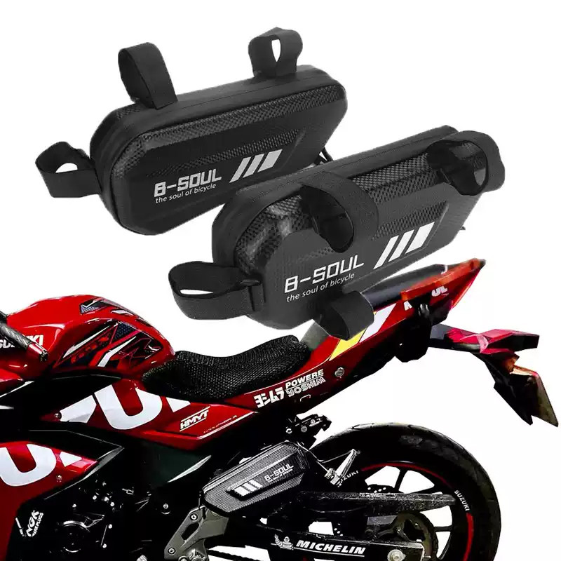 Thích hợp cho SUZUKI Satria FU 150 / Satria F150 / Satria Pro 150 Xe Máy Sửa Đổi Thanh Bên Túi Bảo Q