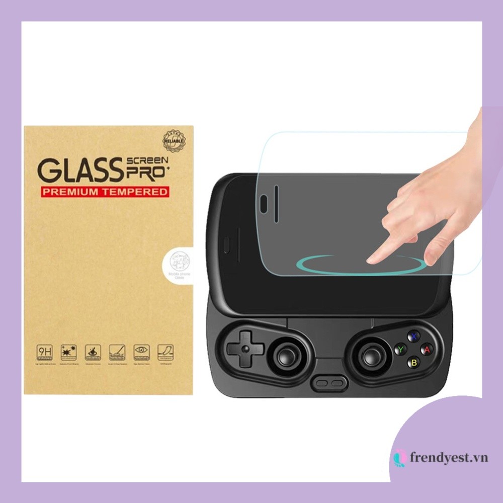 [frendyest.vn] 2 Miếng Dán Bảo Vệ Màn Hình Chống Trầy Xước Phim Cường Lực Cho Máy Chơi Game Cầm Tay 