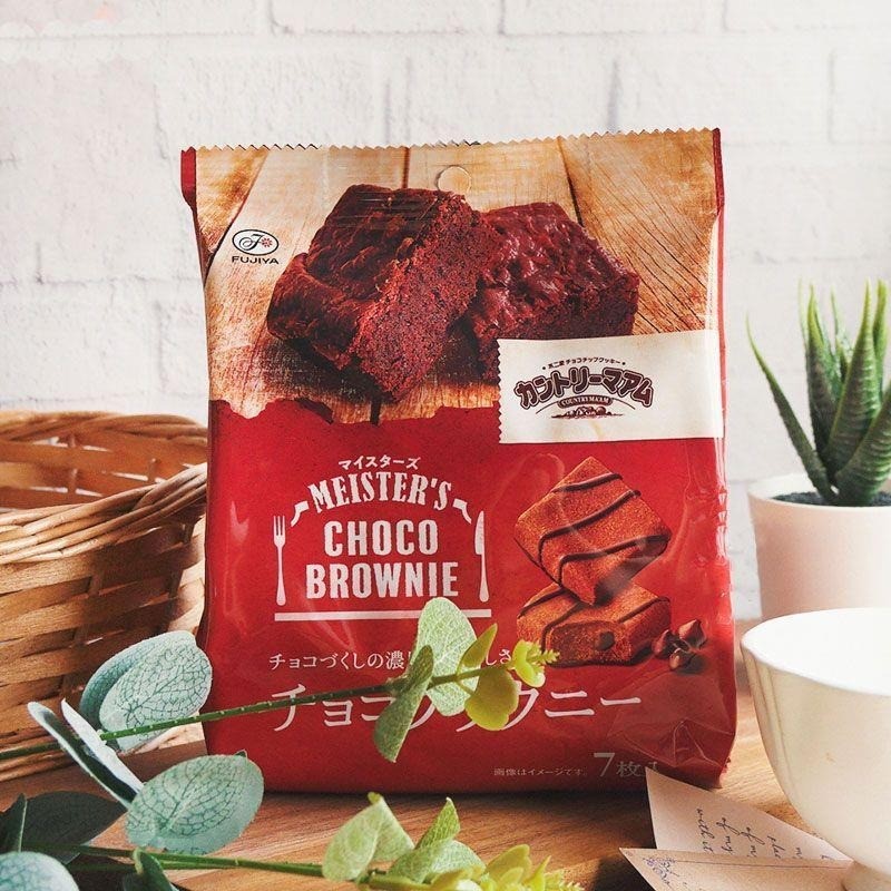Nhập Khẩu Fujiya Fujiya Bánh Quy Chocolate Brownie Hương Vị Bánh Quy Bơ Phô Mai Hương Bánh Quy#进口Fuj