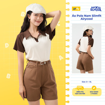 [BST Comfort Me-We] Áo Polo Nữ Yody Slimfit Tay Raglan WCPO26S009