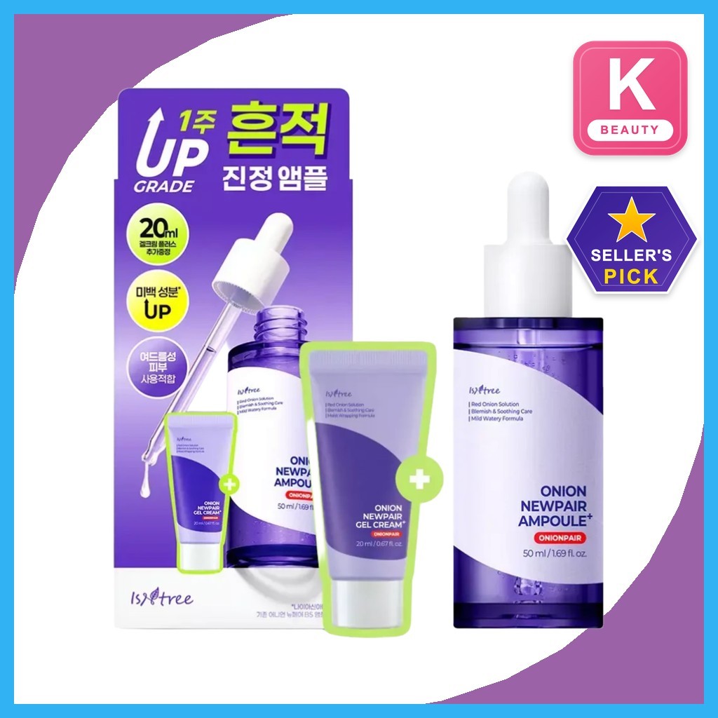 ISNTREE [Istree] Onion Newpair Ampoule Plus 50ml / Ampoule Mặt Hàn Quốc