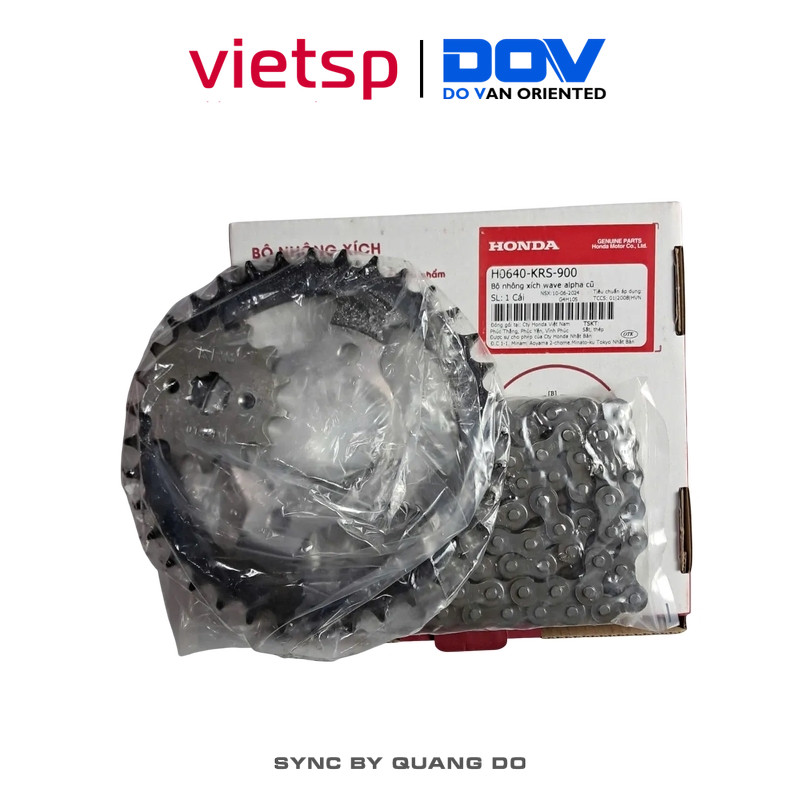 Bộ Nhông Xích HONDA Wave A / Wave A+ / Wave Zx (H0640KRS900)