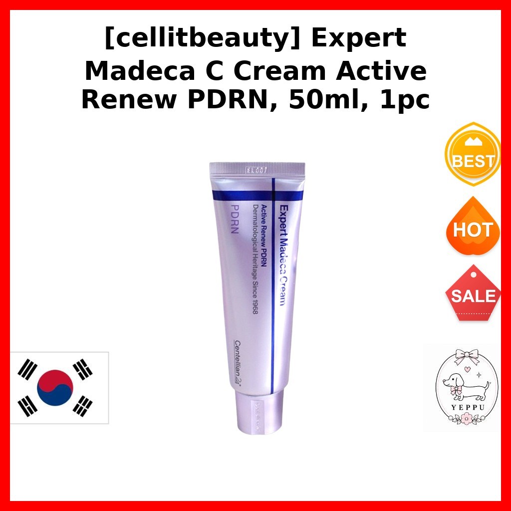 [cellitbeauty] Kem Expert Madeca C Active Renew PDRN, 50ml, 1pc/ Kem Hàn Quốc/ Active Renew/ Chính h