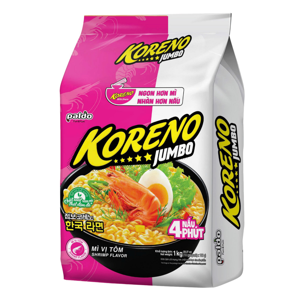 Mì Koreno Jumbo tôm 1kg - 40794