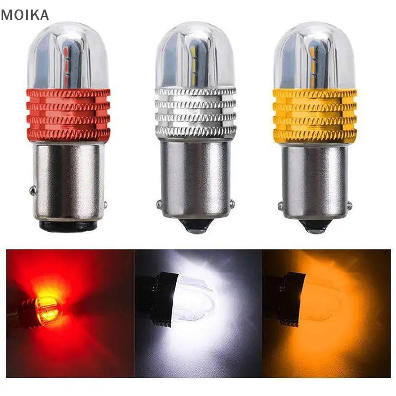 Đèn hậu xe máy MOIKA 1156 1157 LED nhấp nháy BA15d Đèn phanh VN