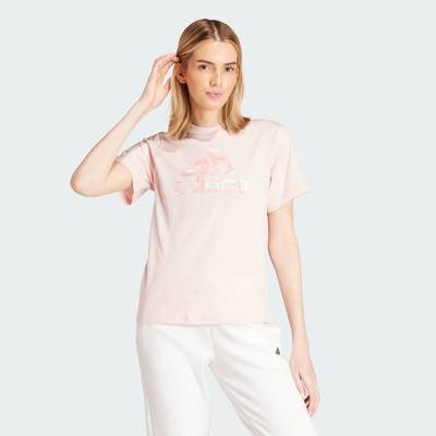adidas Lifestyle Camo Graphic Tee Women Pink IY3434