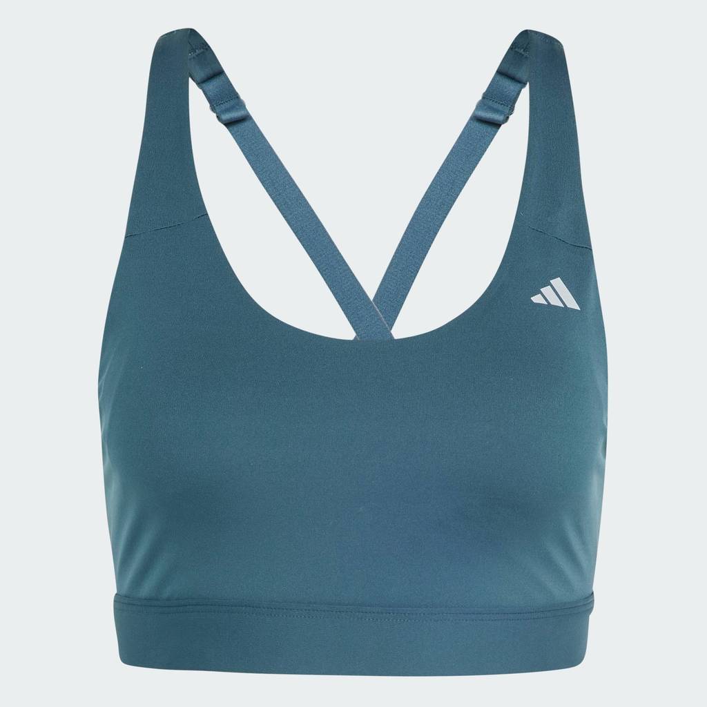 adidas Gym & Training Ultimateadidas Run Medium-Support Bra Women Turquoise IL2900