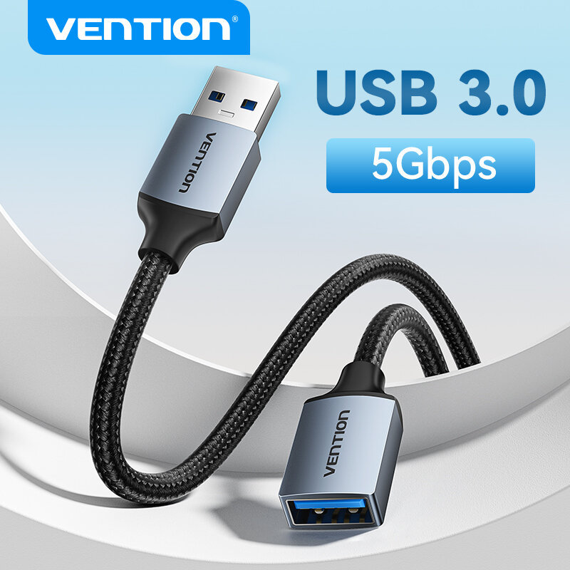 Vention USB Cáp Nối Dài USB 3.0 Dây Nối Dài USB Sang USB Nam Sang Nữ Cáp Nối Dài Truyền Dữ Liệu Cho 
