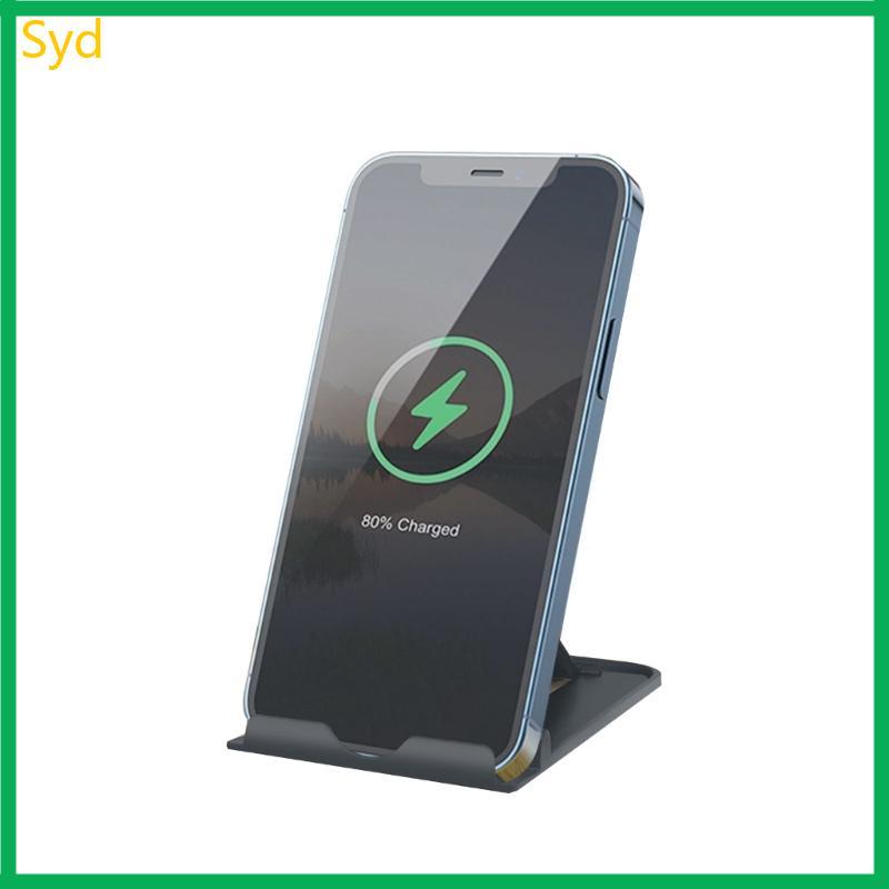Giá đỡ điện thoại Syd cho bộ sạc Giá đỡ điện thoại để bàn có thể điều chỉnh cho điện thoại iOS 14 13