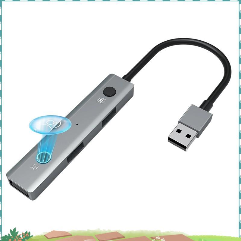 USB 2.0 Hub Multiport Adapter-Voice Transscription & Translation-AI Voice Tools-Speech sang Text Dev