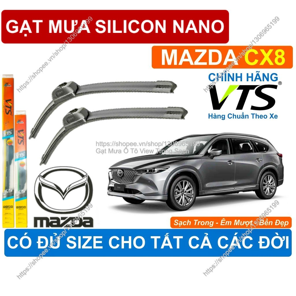 K5, Gạt Mưa A8 Kính Lái Mazda CX8, Cặp Gạt Mưa Kính Lái Mazda CX8,  Mazda CX8.