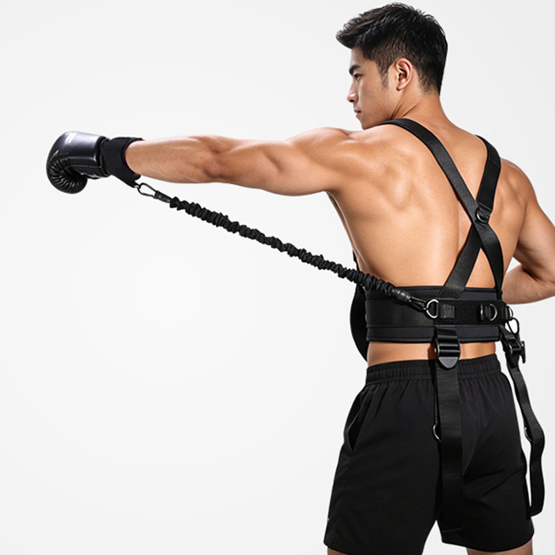 Dây đeo tập luyện kháng chiến 20lbs / 40lbs Chiến đấu không khí Dây đàn hồi dùng tay Thiết bị tập lu