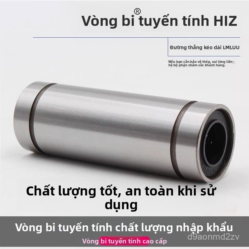 Bạc đạn trượt trục trơn kéo dài LM3-40LUU chuyển động chính xác bền bỉ bán chạy