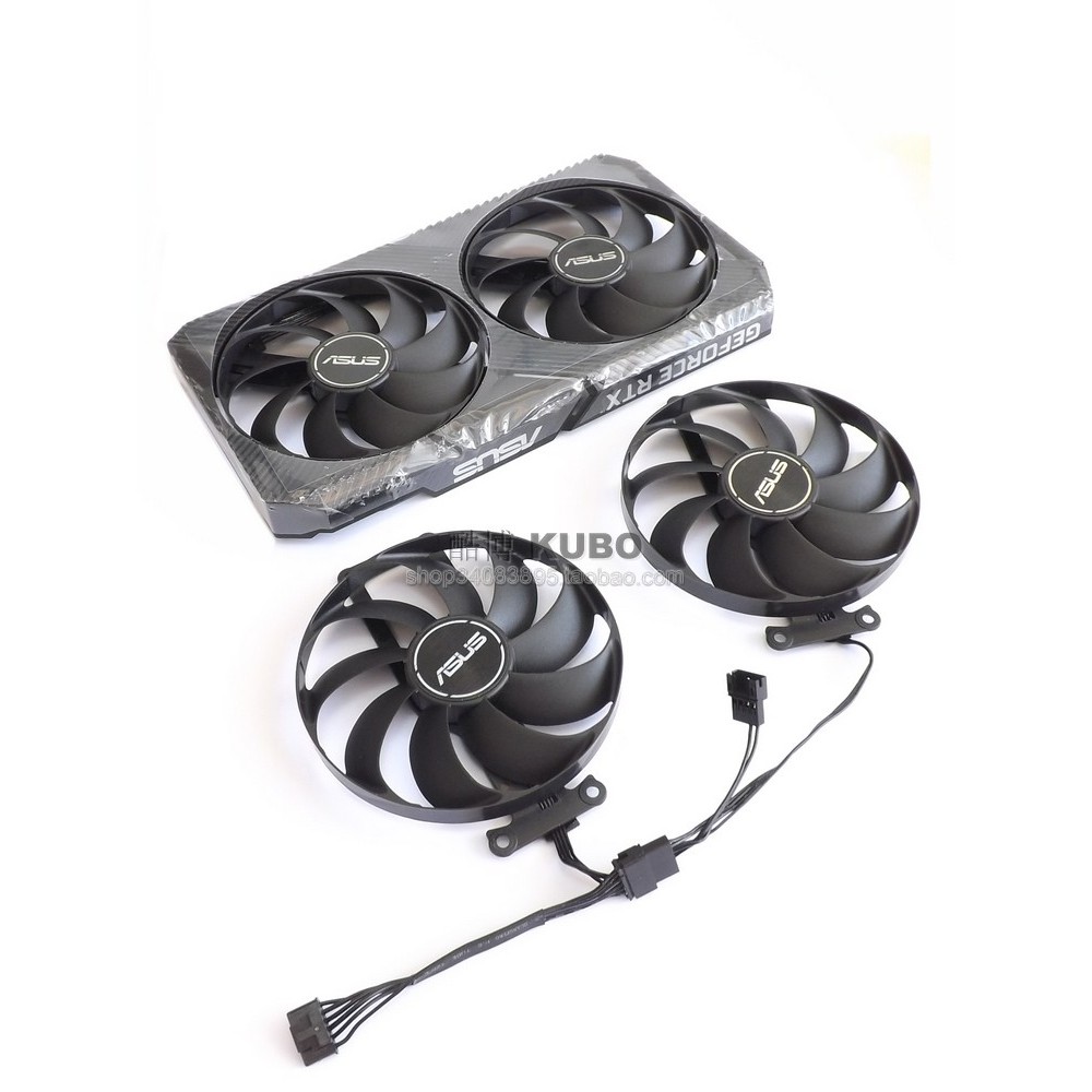 Mới ASUS ASUS RTX3050 3060 3060TI MINI / DUAL Card Đồ Họa Quạt Vỏ Quạt