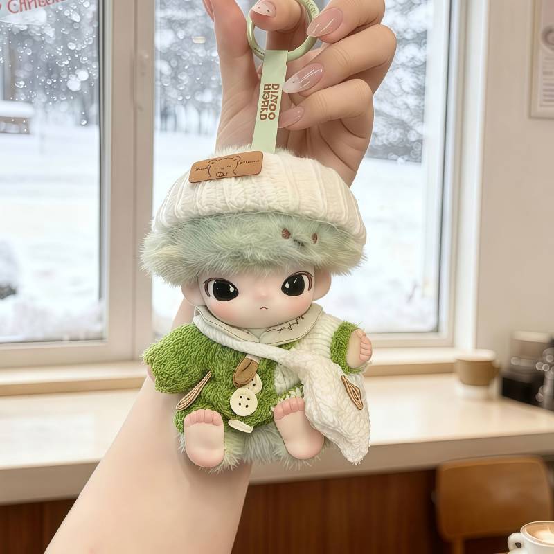 Newborn Diary Doll Clothes 10cm Cotton Doll Clothes Doll Clothes Clothes Cute Suit Vinyl Plush Penda