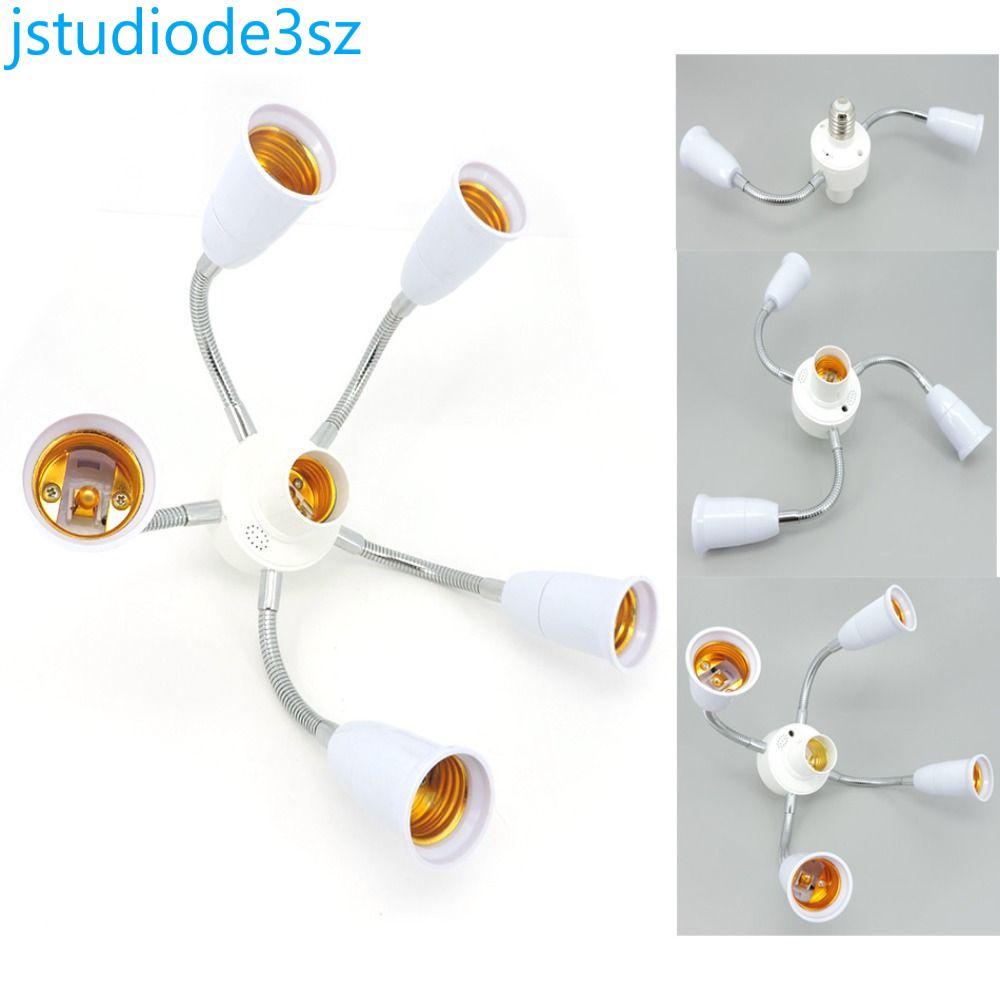 Bộ chia ổ cắm đèn LYXOR E27, Bộ chuyển đổi bóng đèn E27 sang E27 Bộ chuyển đổi giá đỡ đèn E27, Màu t