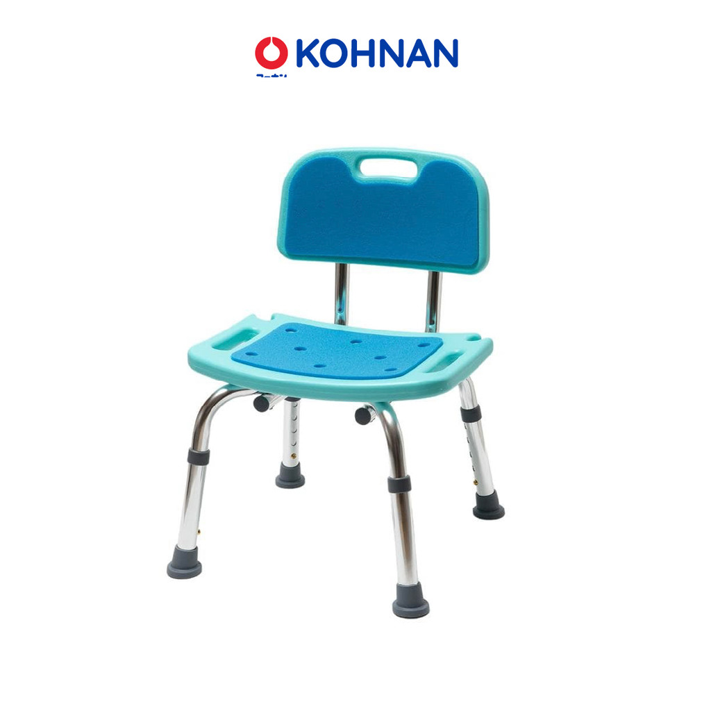 Ghế Tắm Kohnan LIFELEX Chống Trơn Trượt An Toàn Đệm PE Khung Nhôm