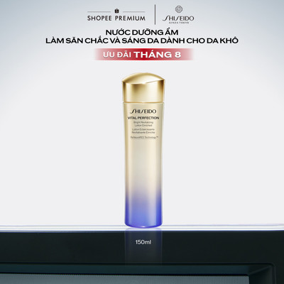 Nước dưỡng da Shiseido Vital Perfection Bright Revitalizing Lotion Enriched 150ml